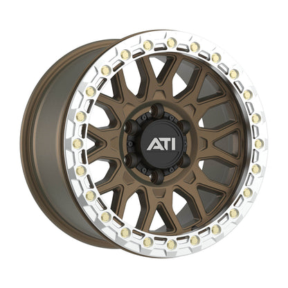 AT-01 17X8.5 HYBRID BEADLOCK WHEEL - BRONZE (6X139.7)