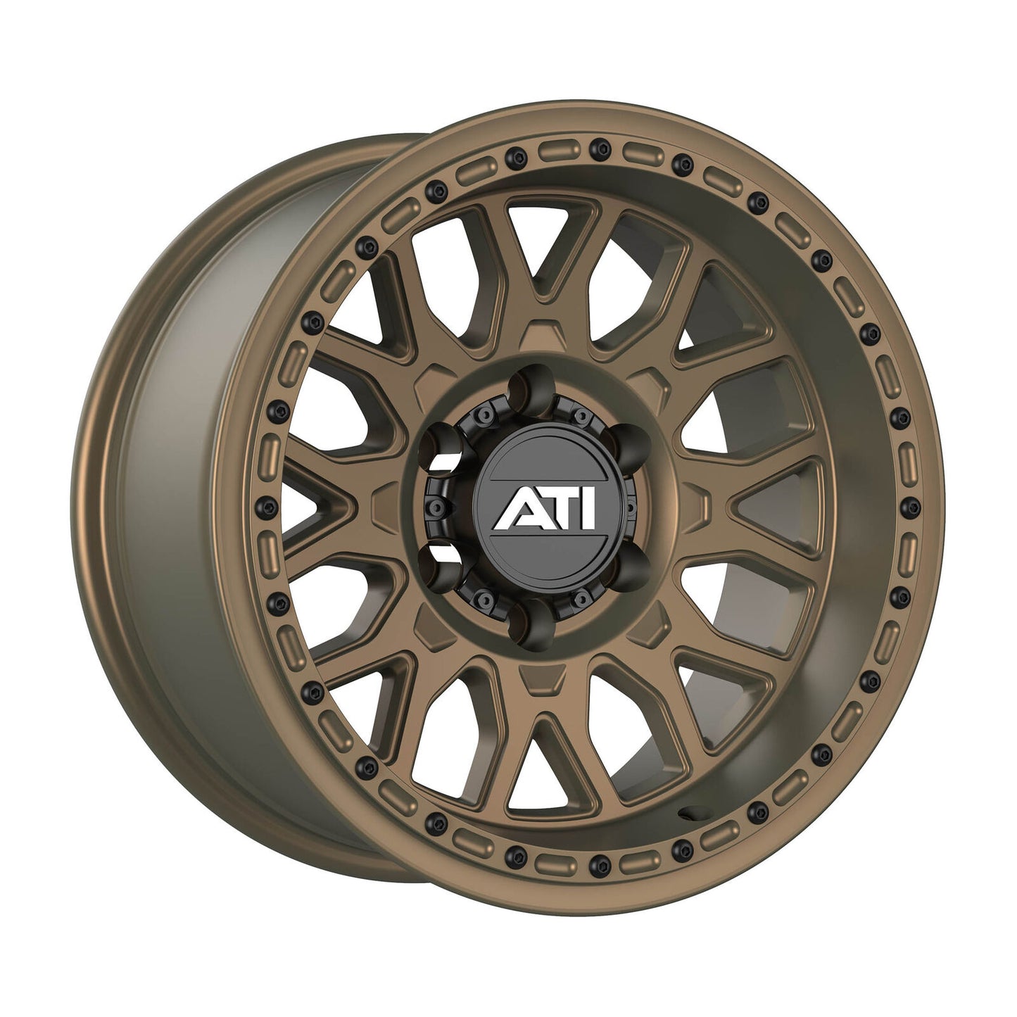 AT-01 17X8.5 HYBRID BEADLOCK WHEEL - BRONZE (5X150)