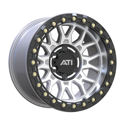 AT-01 17X8.5 HYBRID BEADLOCK WHEEL - MACHINED (6X139.7)