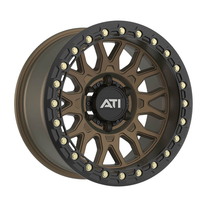 AT-01 17X8.5 HYBRID BEADLOCK WHEEL - BRONZE (5X150)