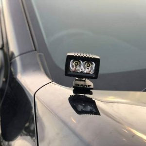 Nissan Navara NP300 2015+ bonnet LED Pair of brackets LB-023 SKU: LB-023