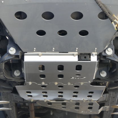 Ford Ranger PX MK1 MK2 & MK3 6mm Aluminium Under Body Protection SKU: PXEVER-UBP-3PC