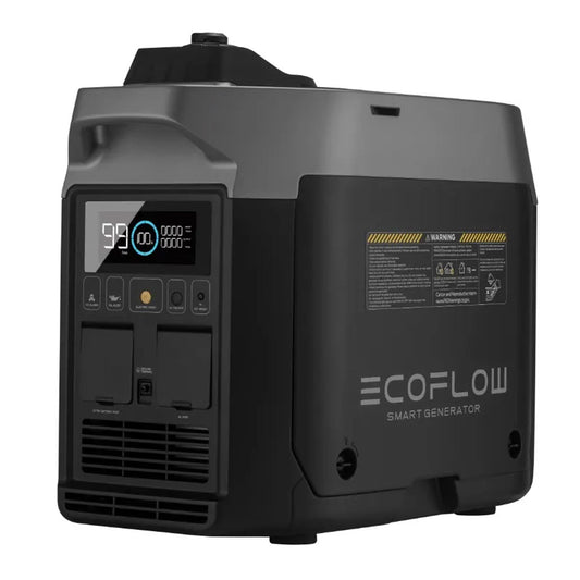 EcoFlow Smart Gasoline Generator (4L Capacity, 1800W total output)