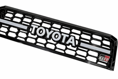 $279- Black Toyota Landcruiser 70/76/78/79 series 2007-2021 LED Lights Front Grille (backorder MID FEB 2026)