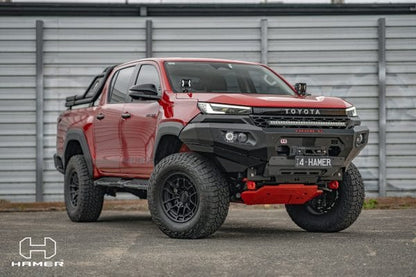 Hamer King Series bull bar Toyota Hilux N90 recovery points