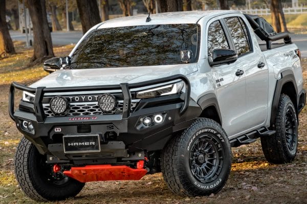 Hamer King Series Plus bull bar Toyota Hilux N90 Australian design