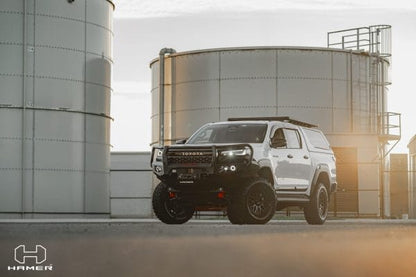 Hamer King Series Plus bull bar Toyota Hilux N90 winch compatible