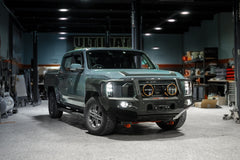 Hamer Kia Tasman Complete Package – King Series Plus Bull Bar, Nova Rear Bar & Force 12 Winch