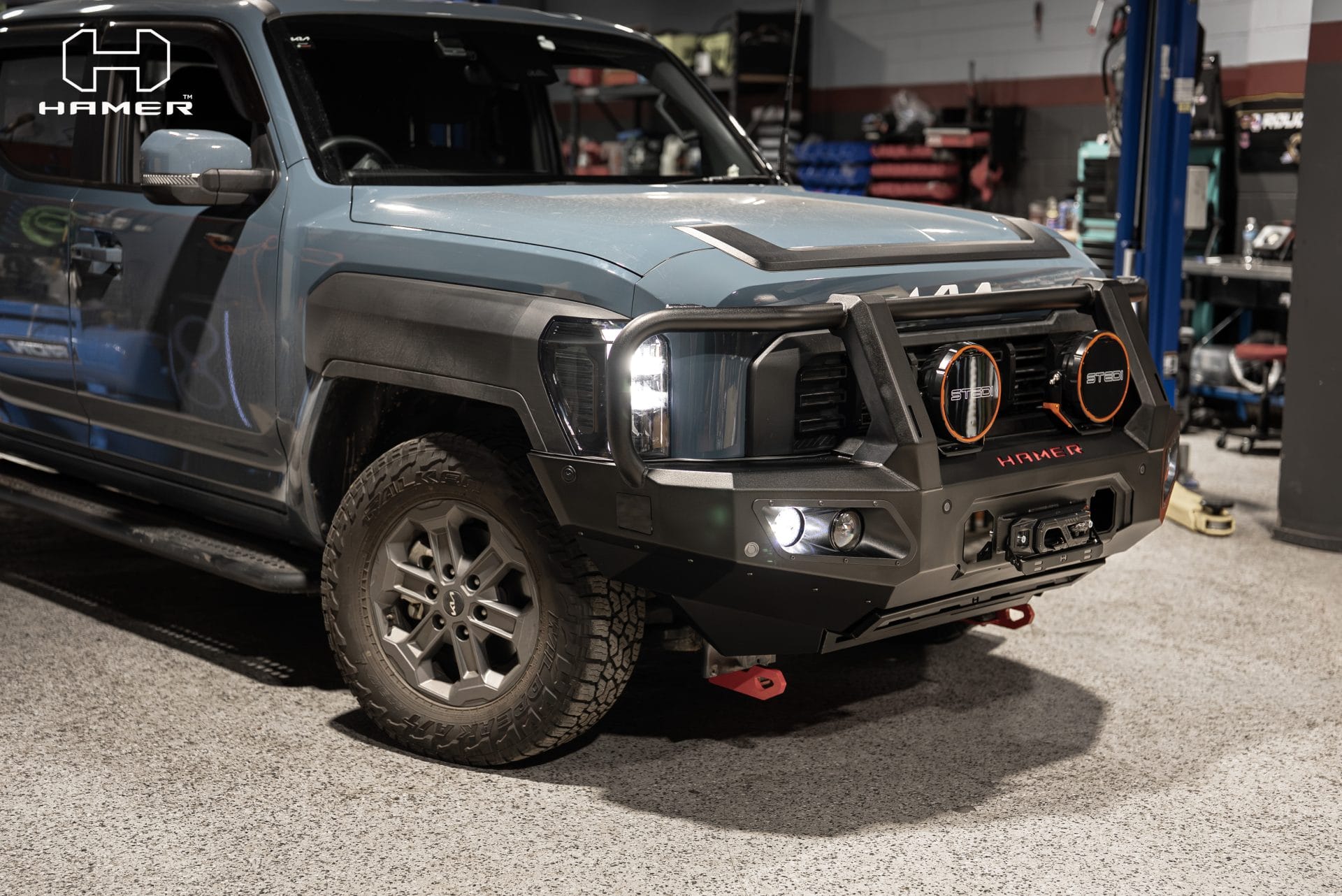 Hamer King Series Plus bull bar front view