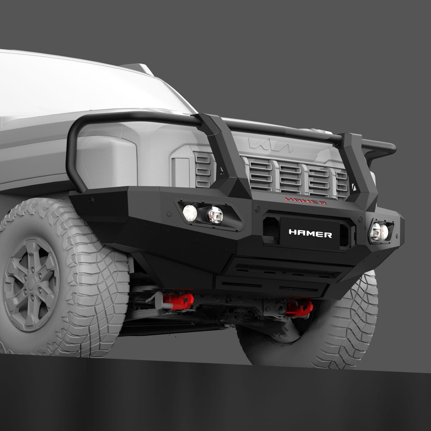 Hamer Kia Tasman King Series Plus detail
