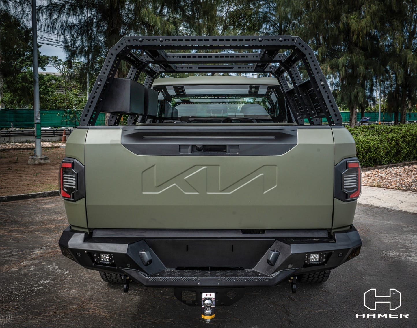 Kia Tasman with Hamer Nova rear bar