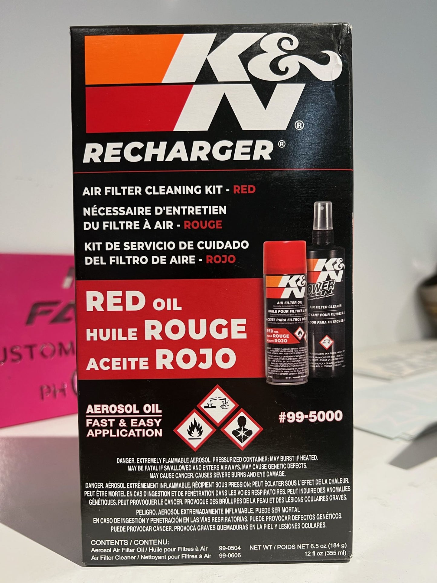 Aeroflow Air Filter Cleaner and Oil Kit