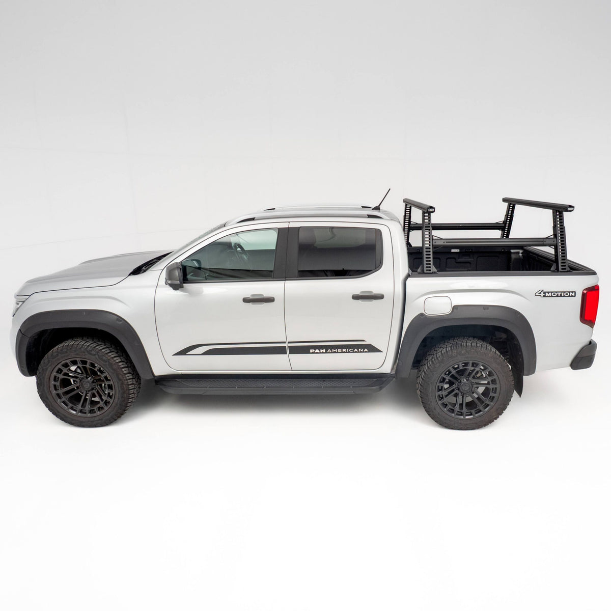 HSP Load Rack Pro Ladder Rack suits All New Amarok 2023+ Fits Dual Cab Tub & Roll R Cover - Full set (Front & Rear Legs + Joiner Bar)