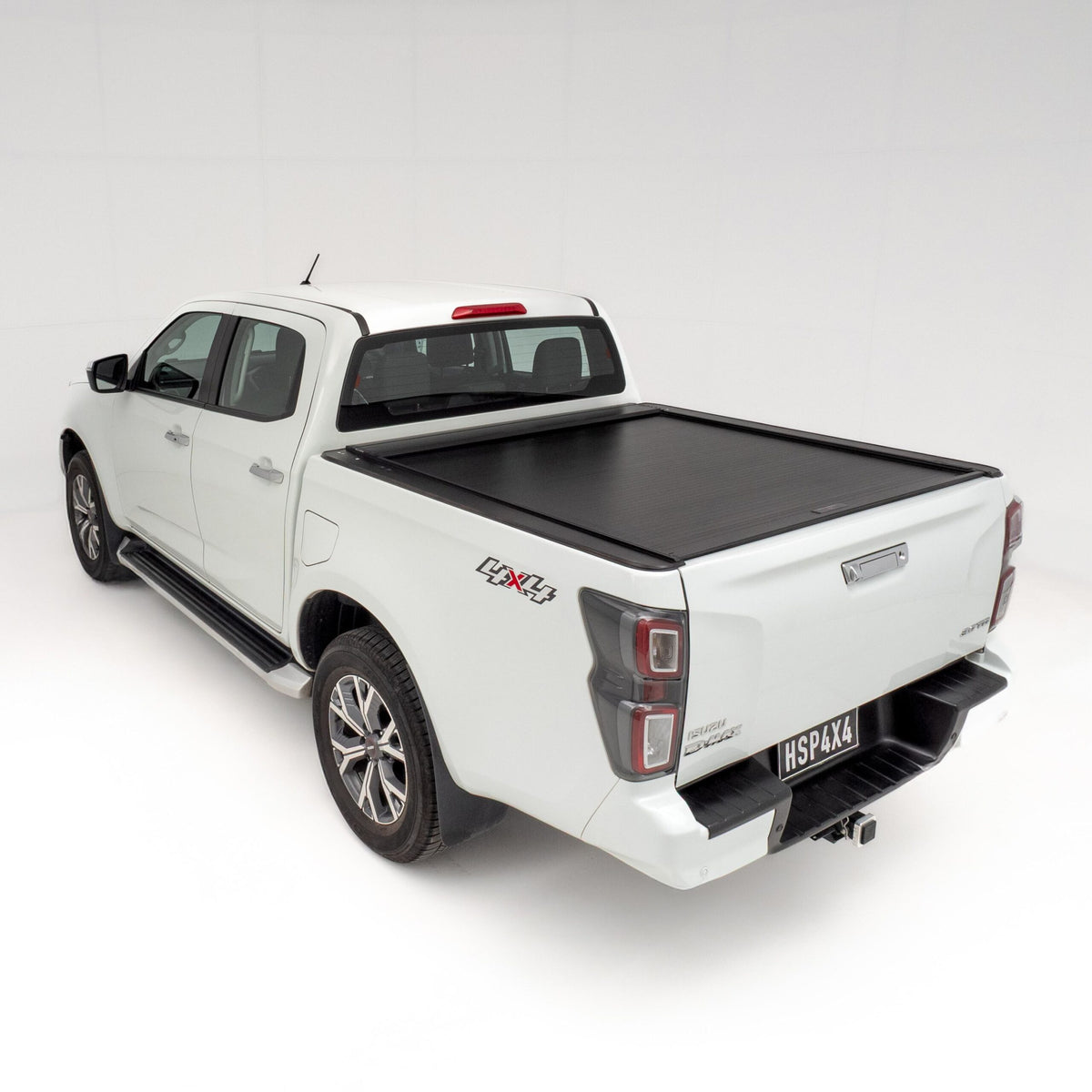 Diagonal Shot of our HSP Roller Shutter for the Isuzu DMAX