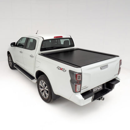 Diagonal Shot of our HSP Roller Shutter for the Isuzu DMAX