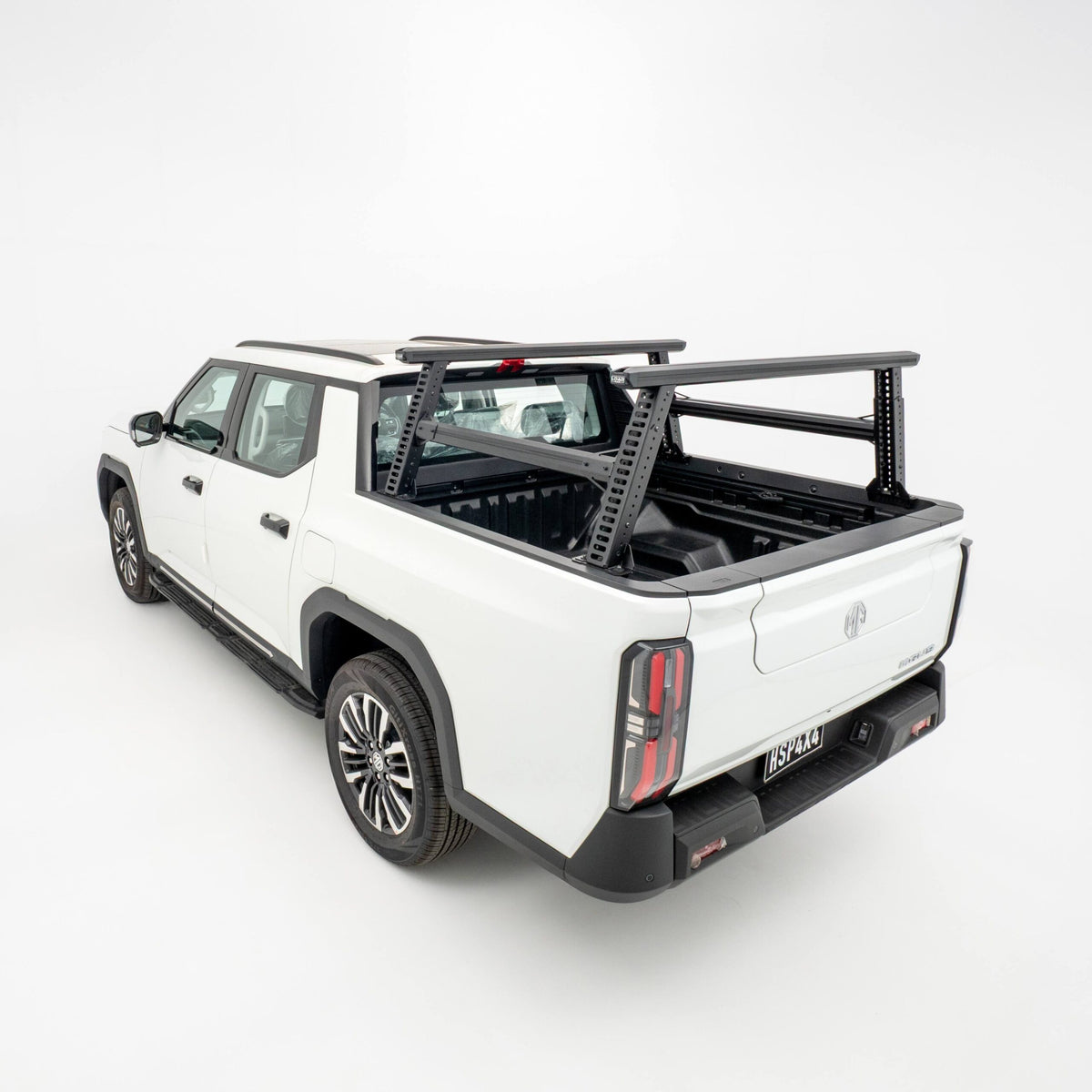 HSP Load Rack Pro Ladder Rack suits MGU9 2025+ Fits Dual Cab Tub - Full set (Front & Rear Legs + Joiner Bar)