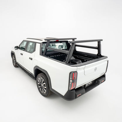 HSP Load Rack Pro Ladder Rack suits MGU9 2025+ Fits Dual Cab Tub - Full set (Front & Rear Legs + Joiner Bar)