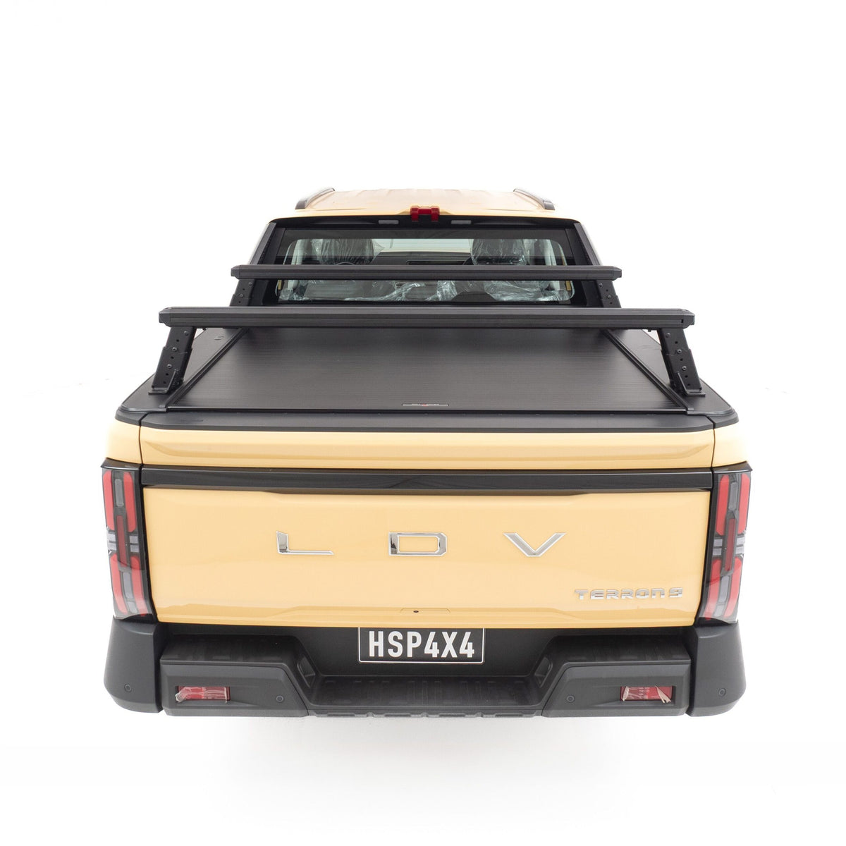 HSP Load Rack JNR Tub Rack suits LDV Terron 2025+ Fits Dual Cab Roll R Cover - Full set (Front & Rear Legs)