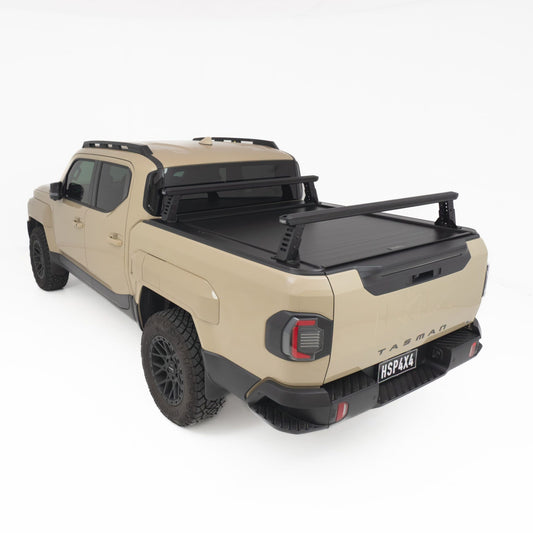 HSP Load Rack JNR Tub Rack suits Kia Tasman 2025+ Fits Dual Cab Roll R Cover - Full set (Front & Rear Legs)