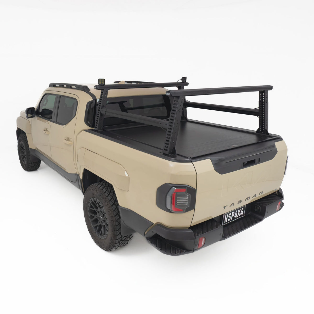 HSP Load Rack Pro Ladder Rack suits Kia Tasman 2025+ Suits Roll R Cover S3.5 - Full set (Front & Rear Legs + Joiner Bar)