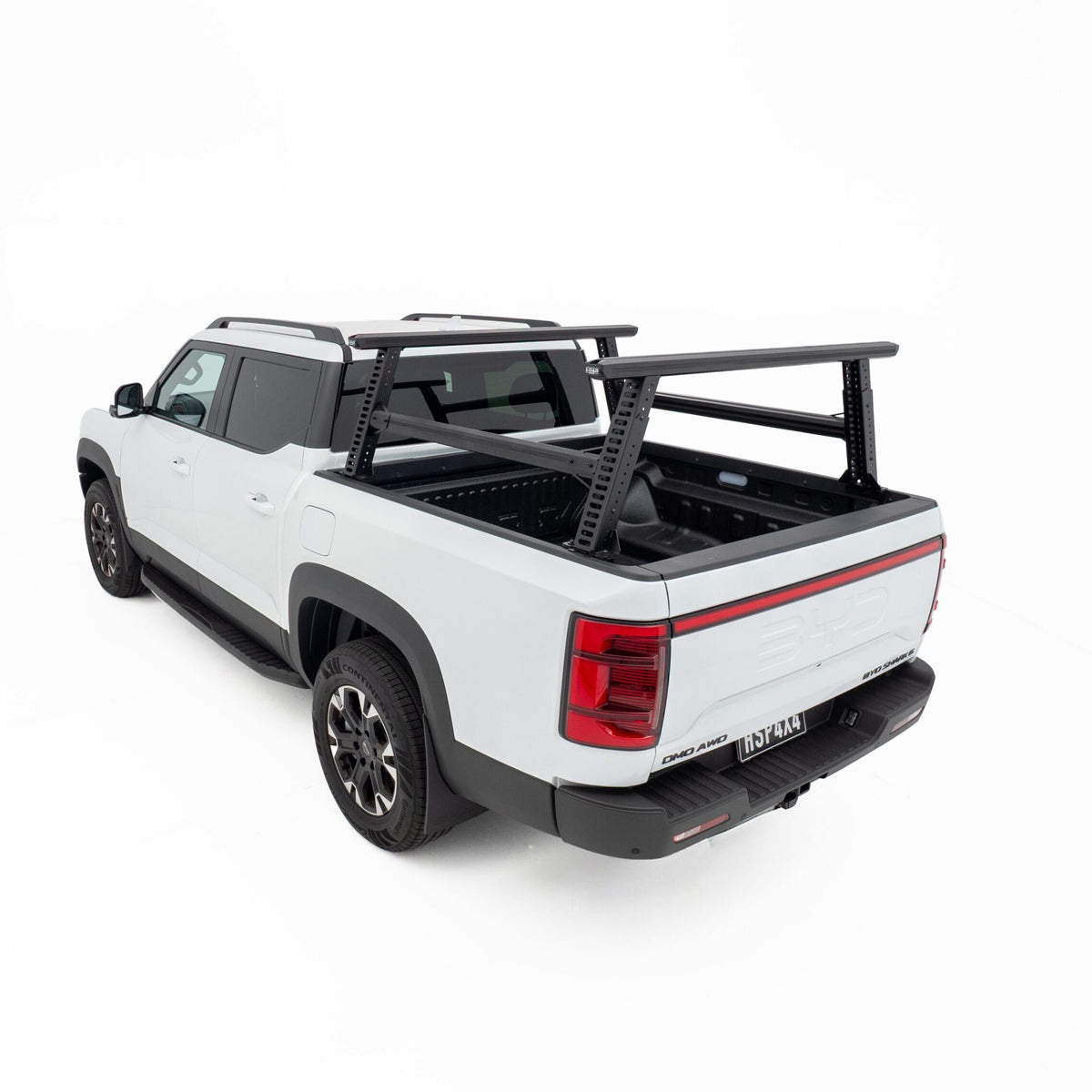 HSP Load Rack Pro Ladder Rack suits Shark 6 2025+ Fits Dual Cab Tub - Full set (Front & Rear Legs + Joiner Bar)