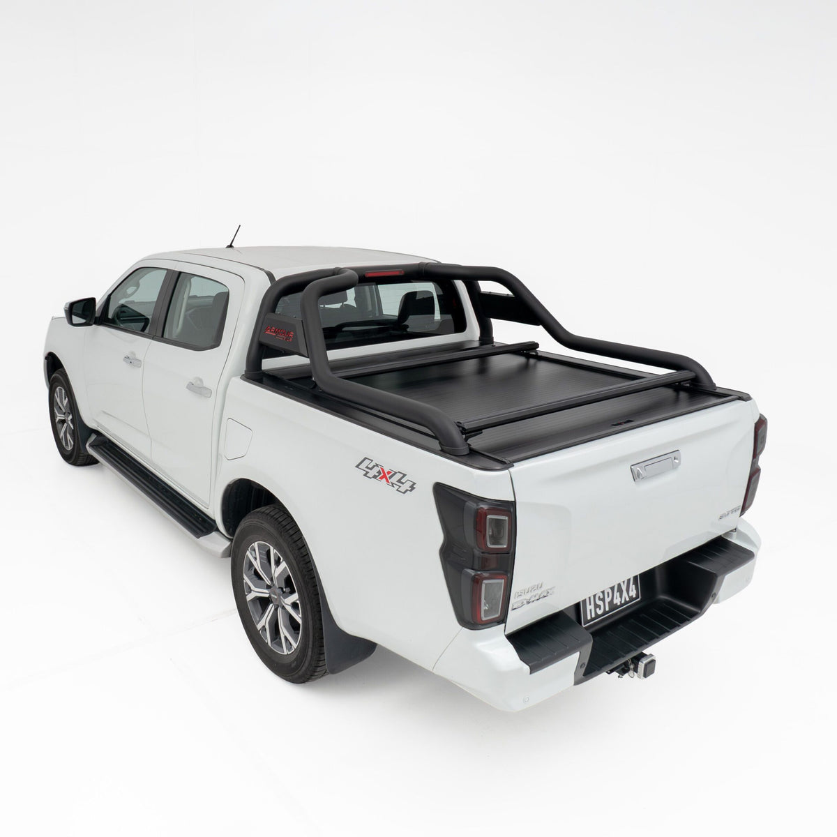 HSP Load Bar Suits Roll R Cover S3.5 (extended sports bar/ Armour Bar) on a D-Max Gen 3 Dual Cab