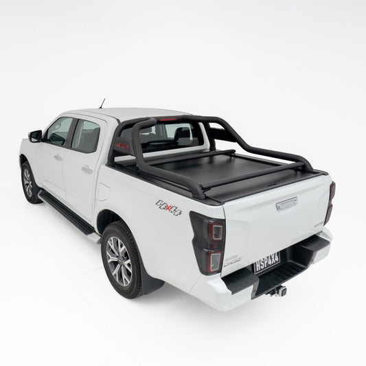 HSP Load Bar Suits Roll R Cover S3.5 (extended sports bar/ Armour Bar) on a D-Max Gen 3 Dual Cab