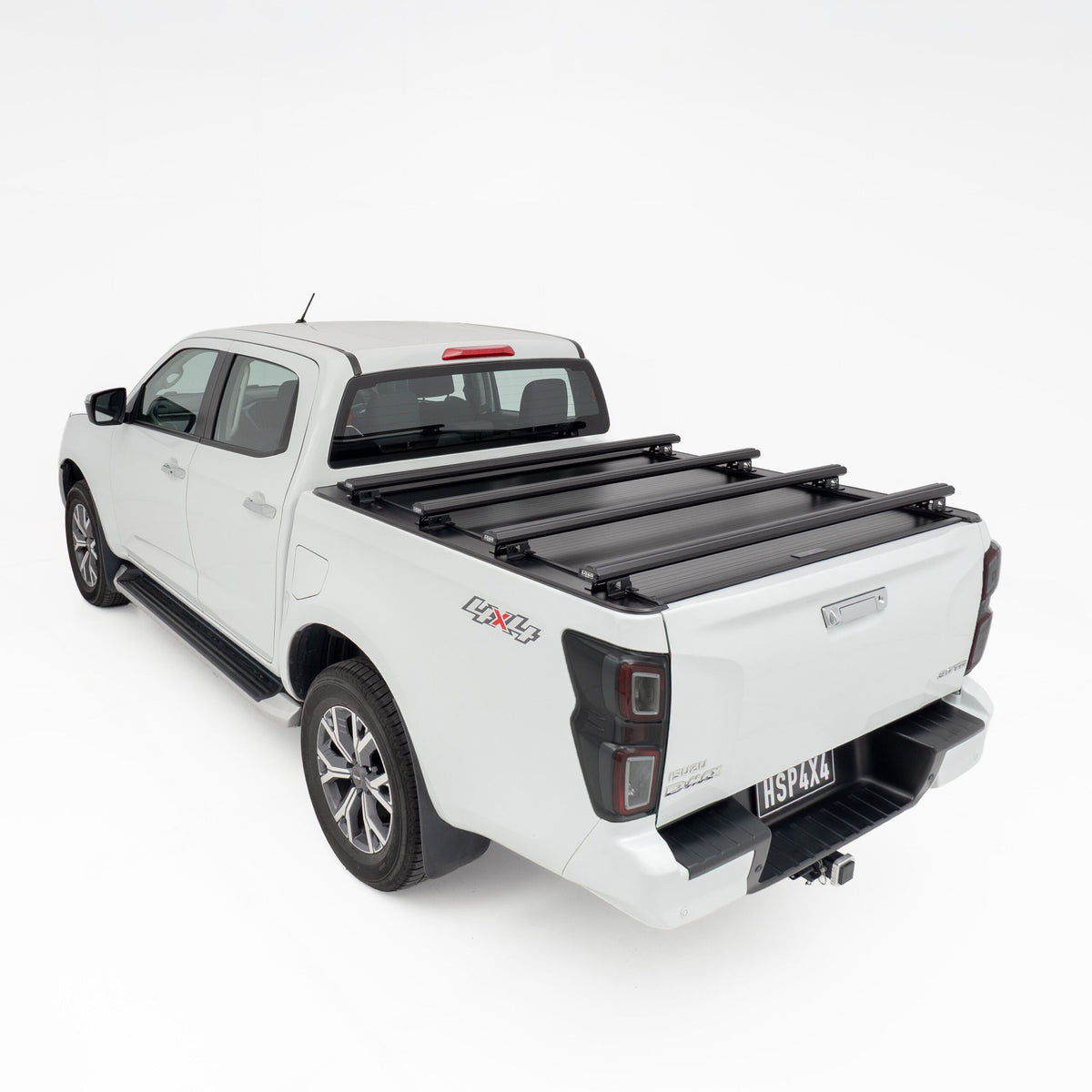 Twin HSP Load Bar (4 Bars) Suits Roll R Cover S3.5 (no sports bar/ A-Frame bar) on a D-Max Gen 3 Dual Cab or Extended Cab