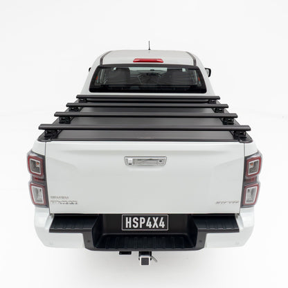 Twin HSP Load Bar (4 Bars) Suits Roll R Cover S3.5 (no sports bar/ A-Frame bar) on a D-Max Gen 3 Dual Cab or Extended Cab