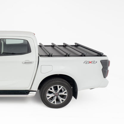 Twin HSP Load Bar (4 Bars) Suits Roll R Cover S3.5 (no sports bar/ A-Frame bar) on a D-Max Gen 3 Dual Cab or Extended Cab