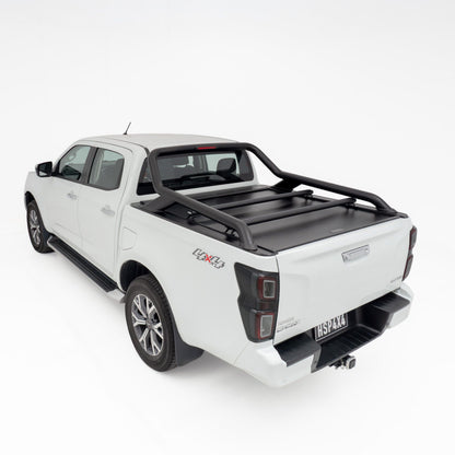 HSP Load Bar Suits Roll R Cover S3.5 (extended sports bar/ Armour Bar) on a D-Max Gen 3 Dual Cab