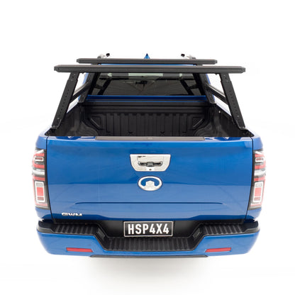 HSP Load Rack Pro Ladder Rack suits GWM Haval Cannon Fits Dual Cab Tub - Full set (Front & Rear Legs + Joiner Bar)