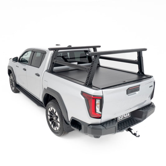 HSP Load Rack Pro Ladder Rack suits Toyota Hilux 2026+ Suits Roll R Cover S3.5 - Full set (Front & Rear Legs + Joiner Bar)