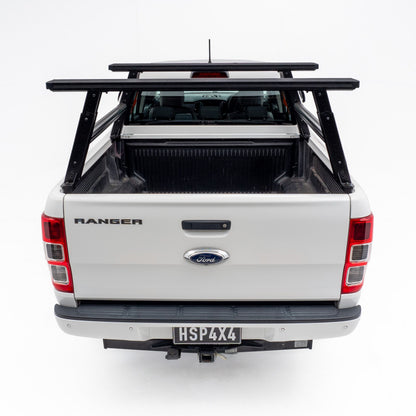 HSP Load Rack Pro Ladder Rack suits Ford Ranger/Raptor PX Fits Dual Cab Tub - Full set (Front & Rear Legs + Joiner Bar)