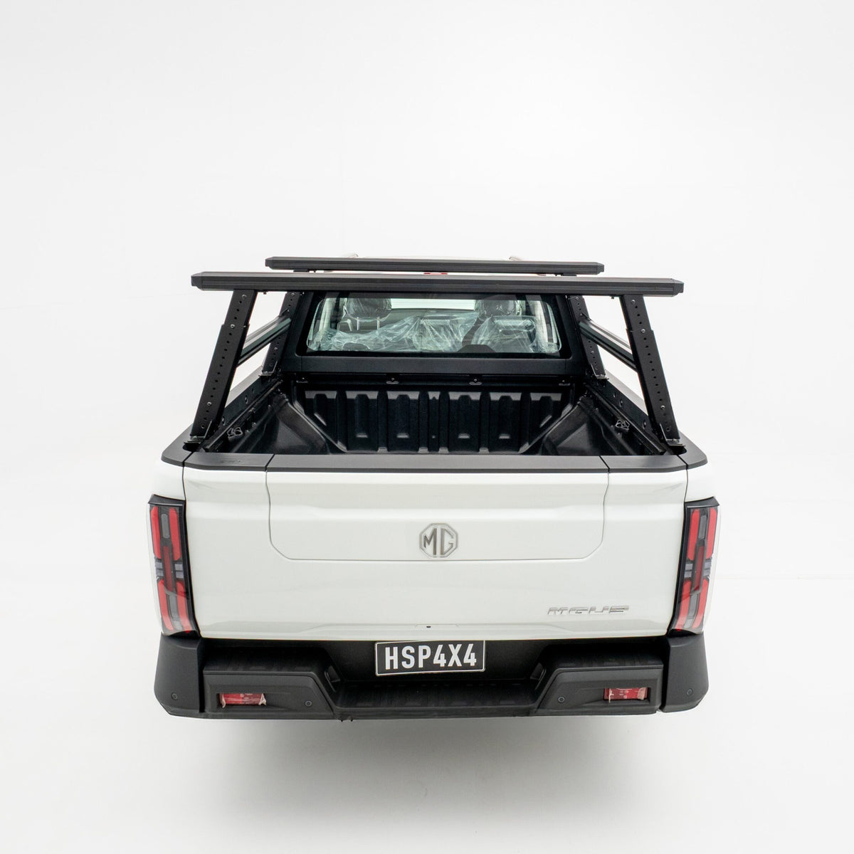 HSP Load Rack Pro Ladder Rack suits MGU9 2025+ Fits Dual Cab Tub - Full set (Front & Rear Legs + Joiner Bar)