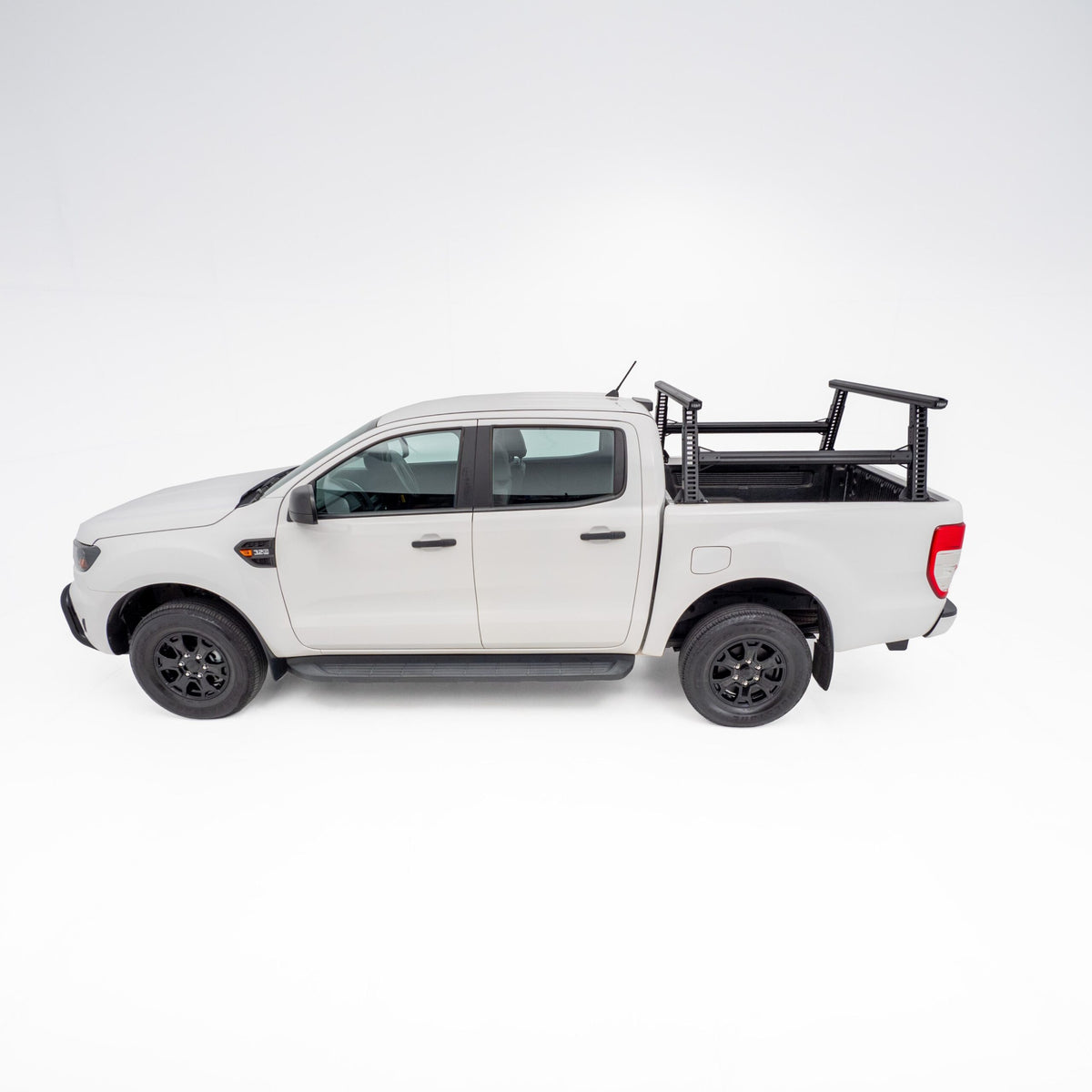 HSP Load Rack Pro Ladder Rack suits Ford Ranger/Raptor PX Fits Dual Cab Tub - Full set (Front & Rear Legs + Joiner Bar)