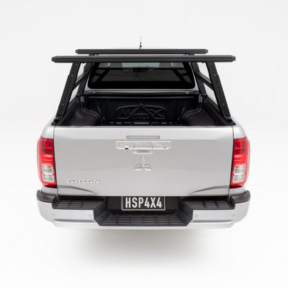 HSP Load Rack Pro Ladder Rack suits Triton MV 2024+ Fits Dual Cab Tub - Full set (Front & Rear Legs + Joiner Bar)