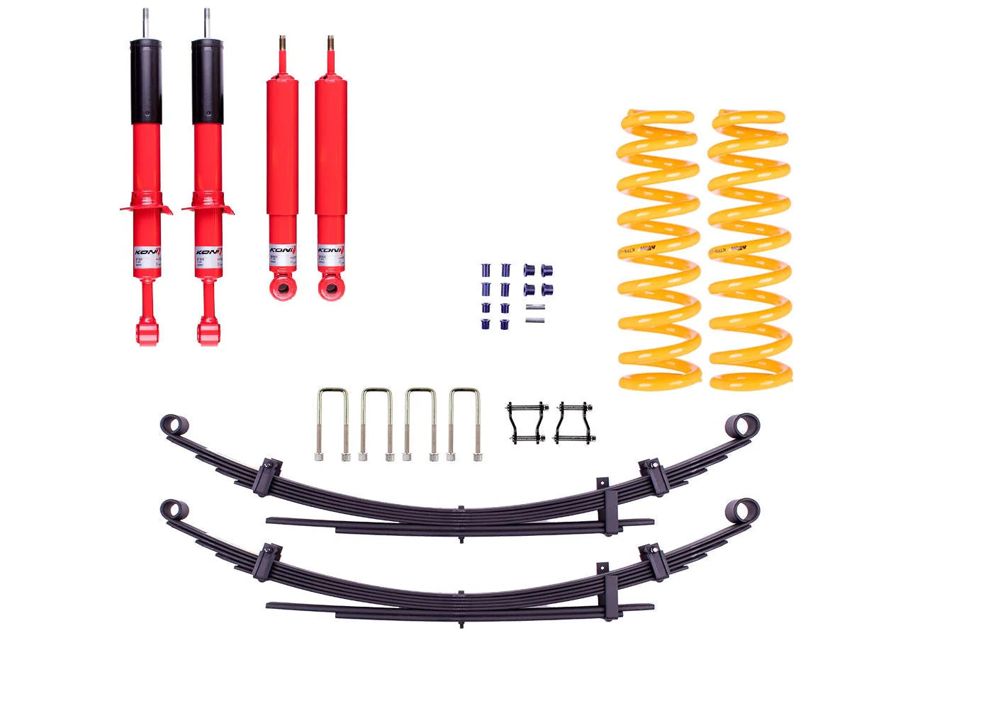 Holden Colorado (2012-2020) RG 50mm suspension lift kit - Koni Heavy Track