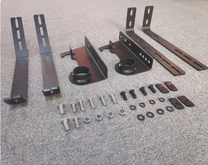 Ramped Up Lift Jack Bracket 4x4 Offroad Roof Rack Shovel And Jack Holder Bracket