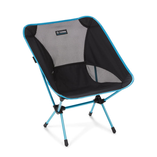 Chair One Black with Blue Frame