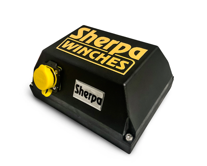 SW12V12LB28SC 12V 12,000lb, 28m cable - Sherpa Winches