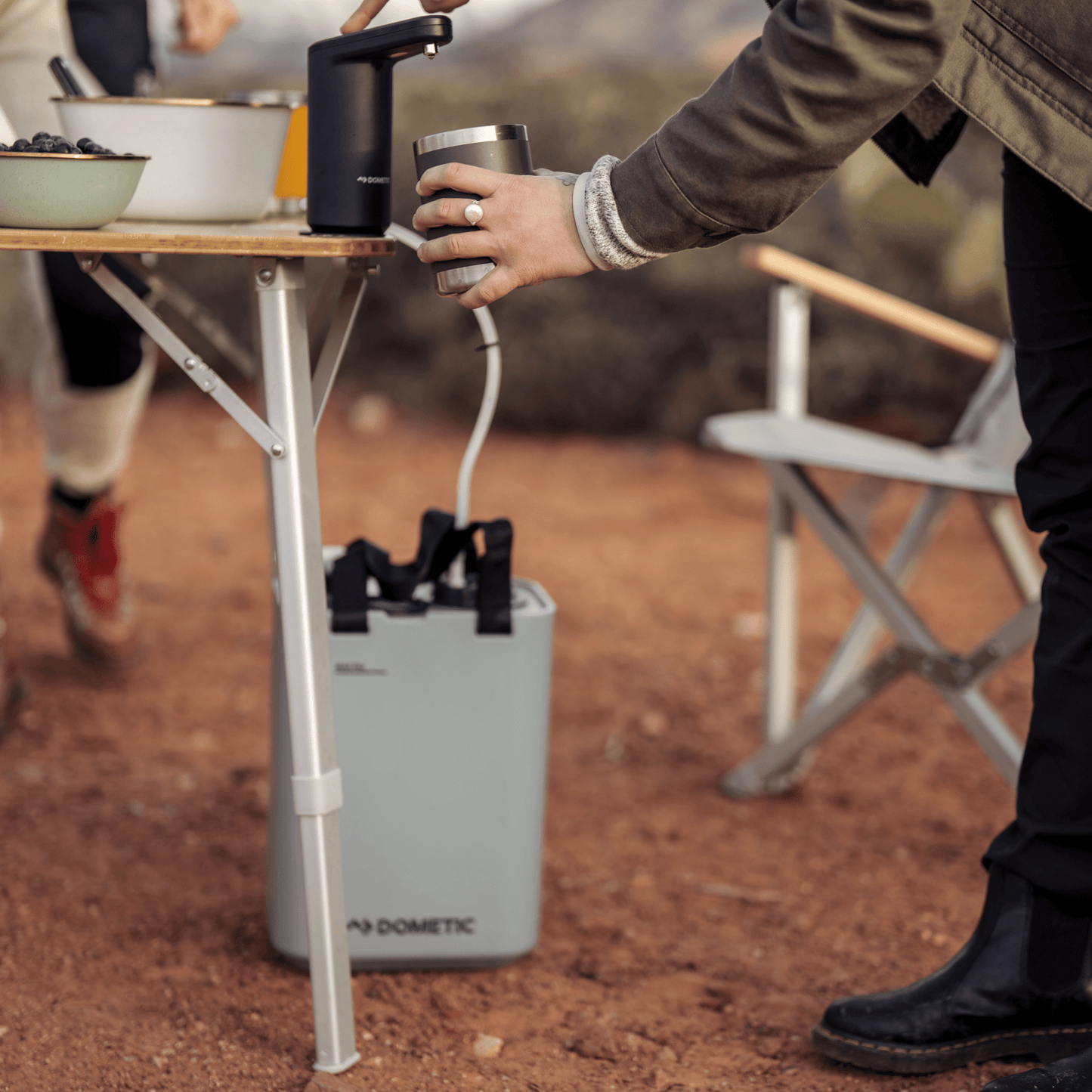 Dometic GO Hydration Water Faucet - Portable Self-Powered Water Tap