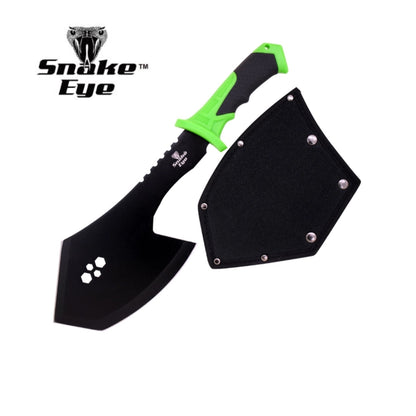 Snake Eye Green Handle Axe