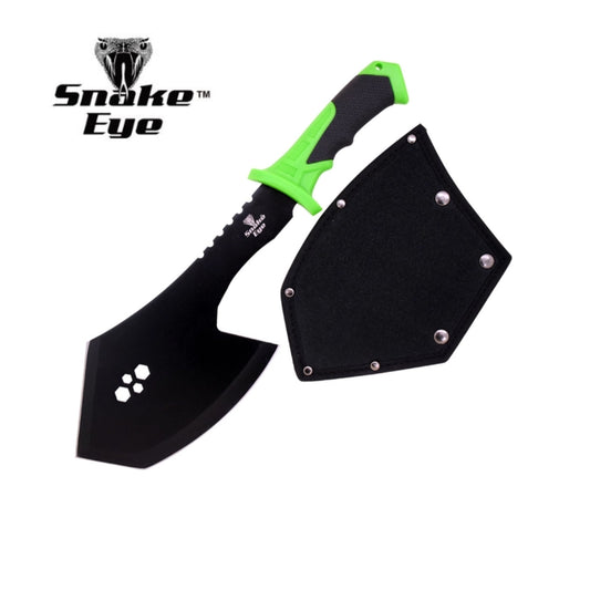 Snake Eye Green Handle Axe