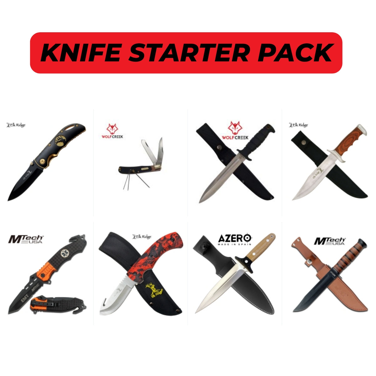 14x Multi-Knife Starter Pack