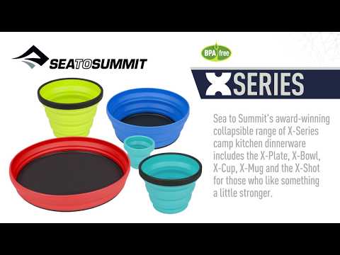 Sea to Summit X-Set - 2 Piece Bowl and Mug Set with Pouch - Navy