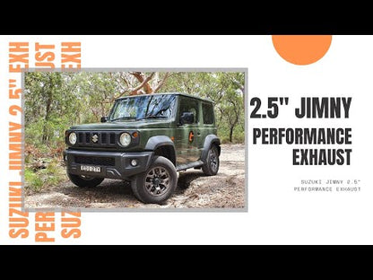 Suzuki Jimny 1.5L 04/2019… - 2.5" Cat Back Exhaust