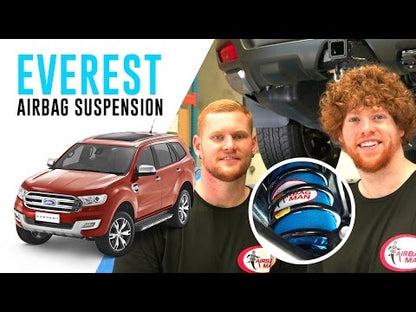 Coil Rite High Pressure Airbag Kit to suit FORD EVEREST UA 07/15-21 20-30mm Raised & EVEREST UB / P704 22-23 std height