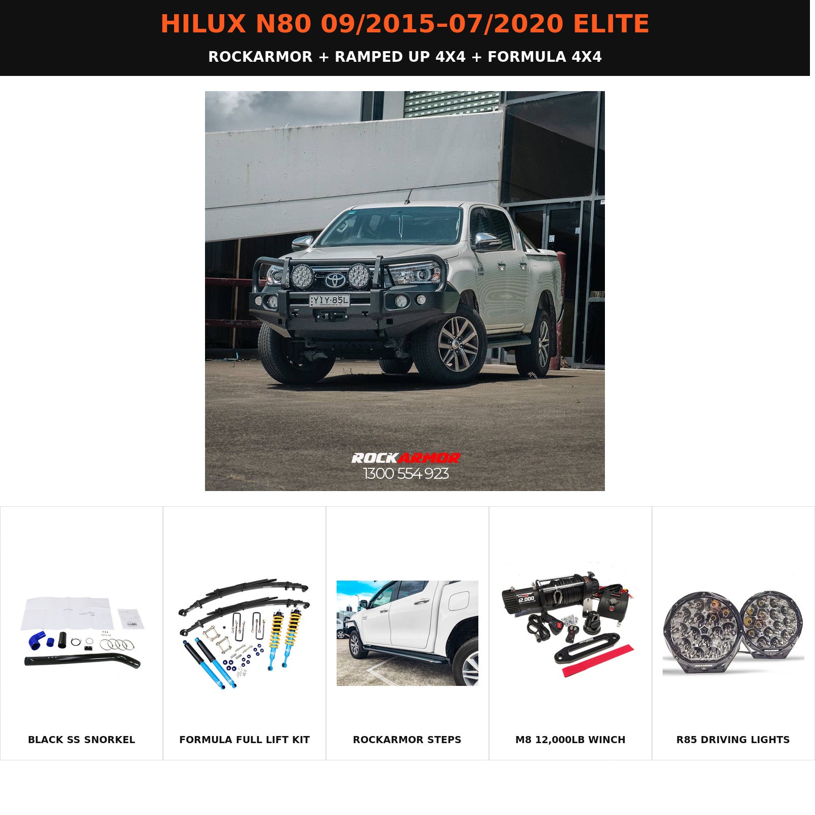 H80E15 complete Hilux package