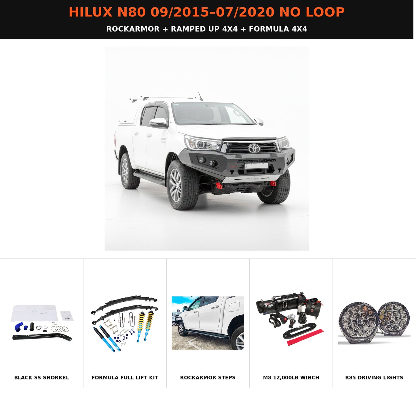 H80N15 complete Hilux package